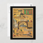 Utah, der Staat des Salzsees Postkarte (Vorne/Hinten)