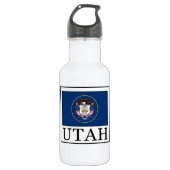 Utah Edelstahlflasche (Vorderseite)