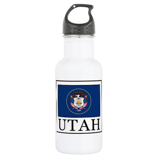 Utah Edelstahlflasche (Vorderseite)