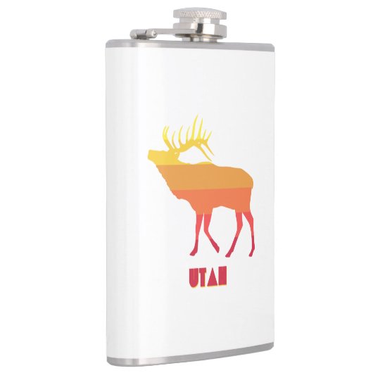 Utah Elk Flachmann (Rechts)