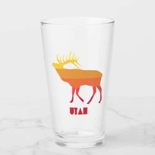 Utah Elk Glas (Vorderseite)