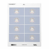 Utah Faint Flag Shipping Label (Vorne)
