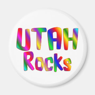 Utah-Felsen Magnet