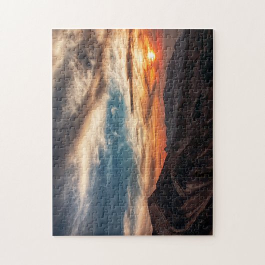 Utah Fiery Cloud Sky Puzzle (Vertikal)