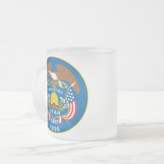 Utah Flag Coffee Tasse (Vorderseite Links)