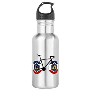 Utah Flag Cycling Edelstahlflasche