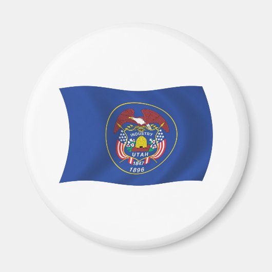 Utah Flag Magnet (Vorne)