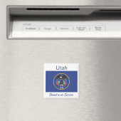 Utah Flag Magnet (In Situ (Geschirrspüler))