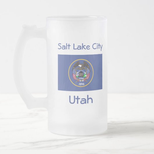 Utah Flag Map City Tasse (Links)