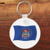 Utah Flag Schlüsselanhänger (Vorderseite)