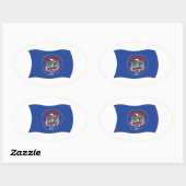 Utah Flag Sticker (Blatt)