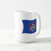 Utah Flag Tasse (VorderseiteRechts)