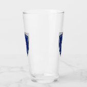 Utah-Flagge Glas (Links)
