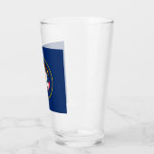Utah-Flagge Glas (Links)