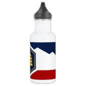 Utah-Flagge Liberty-Flasche Edelstahlflasche (Rechts)