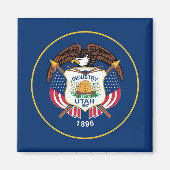 Utah-Flagge Magnet (Vorne)