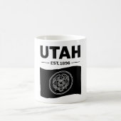 Utah-Flagge USA Kaffeetasse (Mittel)