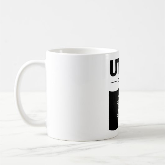Utah-Flagge USA Kaffeetasse (Links)
