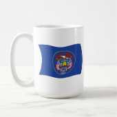 Utah-Flaggen-Tasse Kaffeetasse (Links)