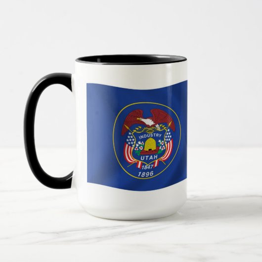 Utah-Flaggen-Tasse Tasse (Links)