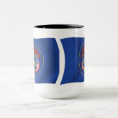 Utah-Flaggen-Tasse Tasse (Zentrum)