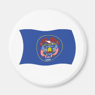 Utah-Flaggenmagnet Magnet