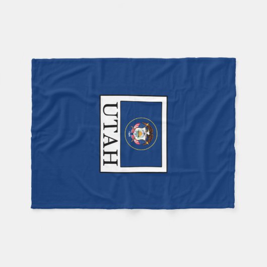 Utah Fleecedecke (Vorderseite (Horizontal))