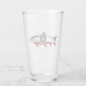 Utah Forellenfischerei Glas (Rückseite)