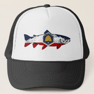 Utah Forellenfischerei Truckerkappe