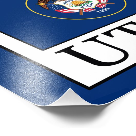 Utah Fotodruck (Ecke)