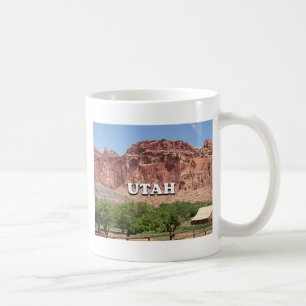Utah: Fruita, Hauptstadts-Riff-Nationalpark, USA Kaffeetasse