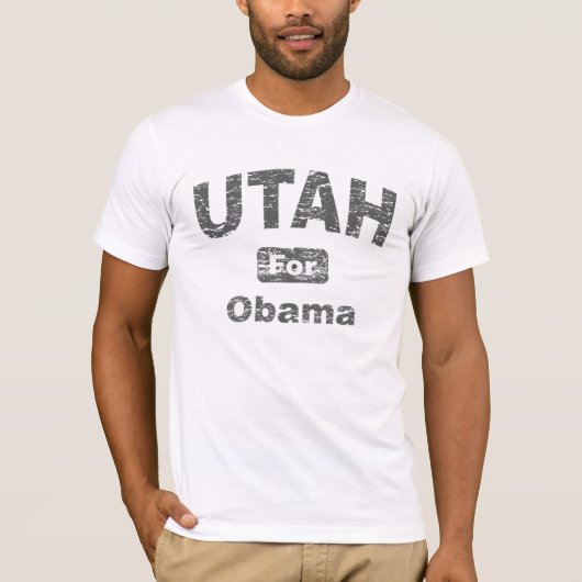 Utah für Barack Obama T-Shirt (Vorderseite)