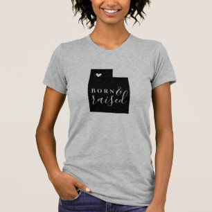 Utah Geborenes und erhöhtes Staat T-Shirt