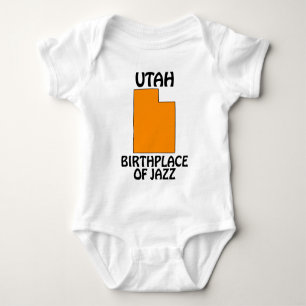 Utah - Geburtsort des Jazz Baby Strampler