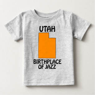 Utah - Geburtsort von Jazz Baby T-shirt