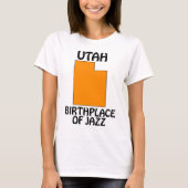Utah - Geburtsort von Jazz T-Shirt (Vorderseite)