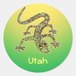 Utah Gecko / Salamander / Lizard Sticker 1