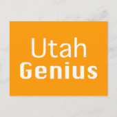 Utah Genius Gifts Postkarte (Vorderseite)
