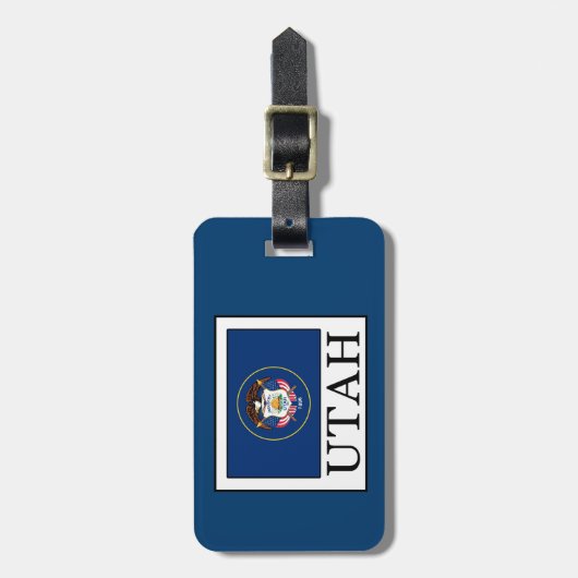 Utah Gepäckanhänger (Vorderseite vertikal)