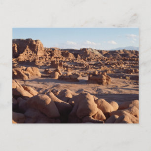 Utah, Goblin Valley Staat Park, Sandstone Postkarte