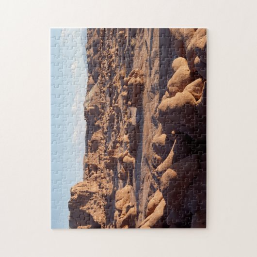 Utah, Goblin Valley Staat Park, Sandstone Puzzle (Vertikal)