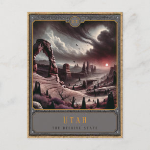 Utah Gothic Art Postkarte