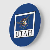 Utah Große Wanduhr (Winkel)