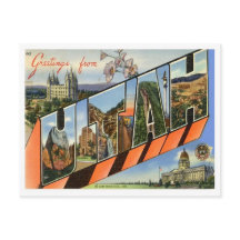 Utah Gruß von US-Staaten