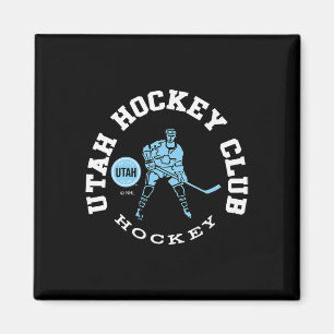 Utah Hockey Club Edge Dark Heather offiziell lizen Magnet