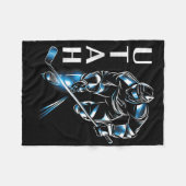 Utah Hockey Fleecedecke (Vorderseite (Horizontal))