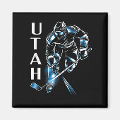 Utah Hockey Magnet (Vorne)