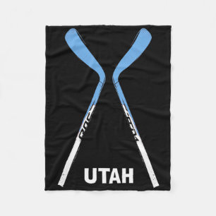 Utah Hockey Sticks Fleecedecke
