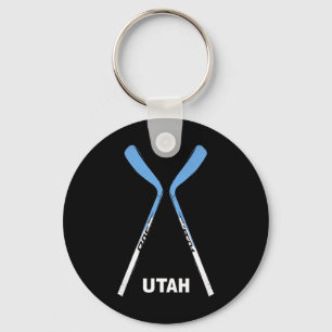Utah Hockey Sticks Schlüsselanhänger
