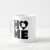 Utah Home Heart State Mug oder Travel Mug Kaffeetasse (Vorderseite Links)